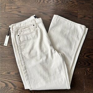 Banana Republic Off-White Denim Pants